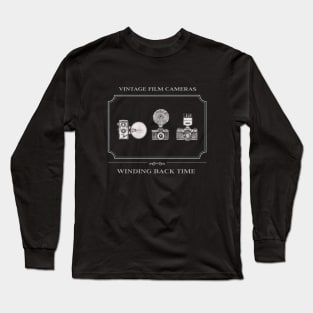 Vintage Cameras Long Sleeve T-Shirt